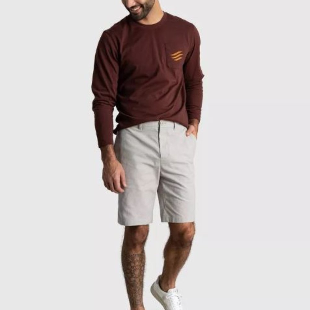 Target United By Blue Men's Organic 9" Chino Shorts NEW